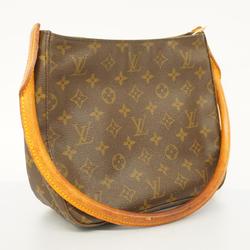 Louis Vuitton Shoulder Bag Monogram Looping MM M51146 Brown Women's