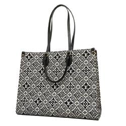 Louis Vuitton Tote Bag Monogram Jacquard since1854 On the Go GM M57207 Black Ladies