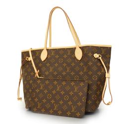 Louis Vuitton Tote Bag Monogram Neverfull MM M46975 Rose Beige Women's