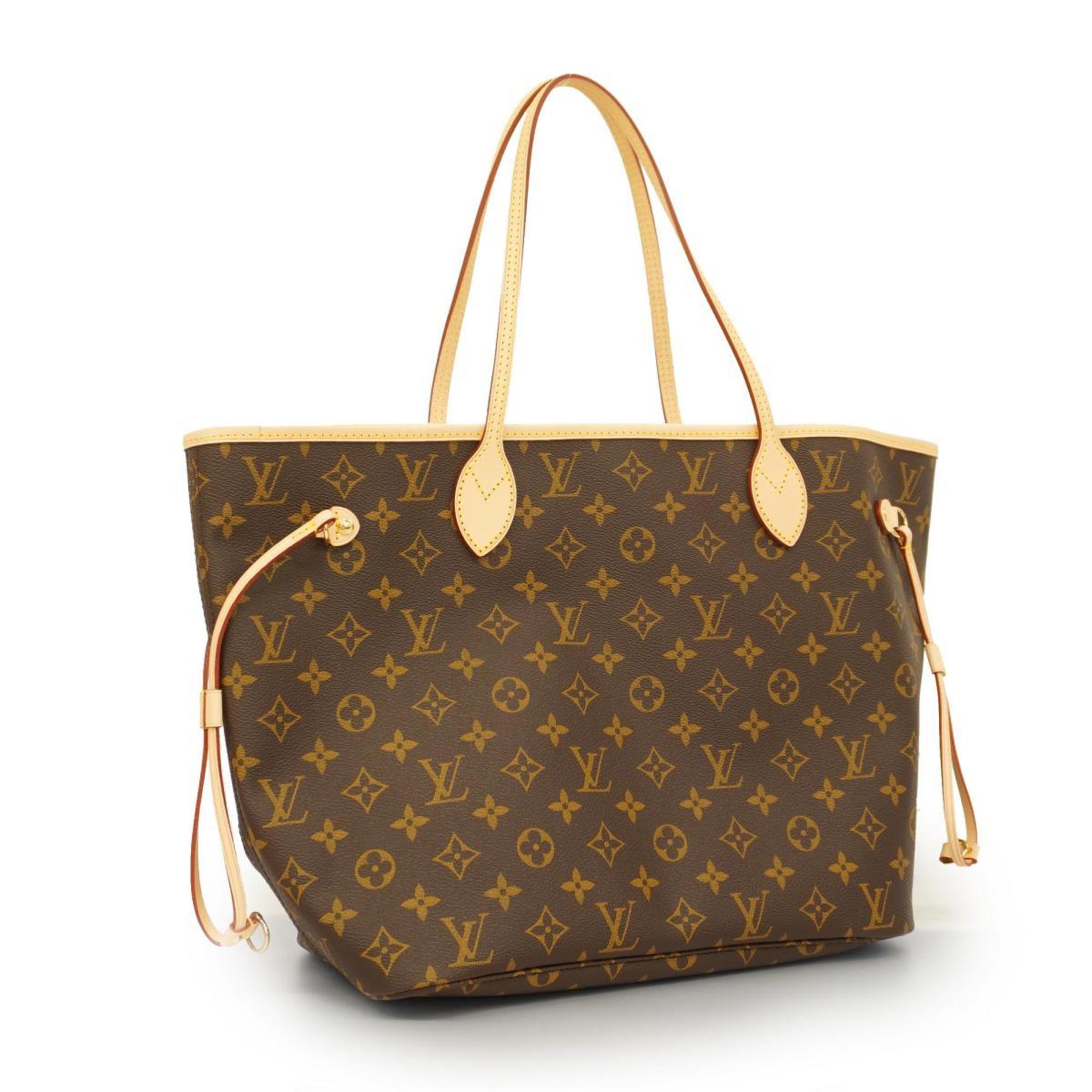 Louis Vuitton Tote Bag Monogram Neverfull MM M46975 Rose Beige Women's