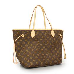 Louis Vuitton Tote Bag Monogram Neverfull MM M46975 Rose Beige Women's