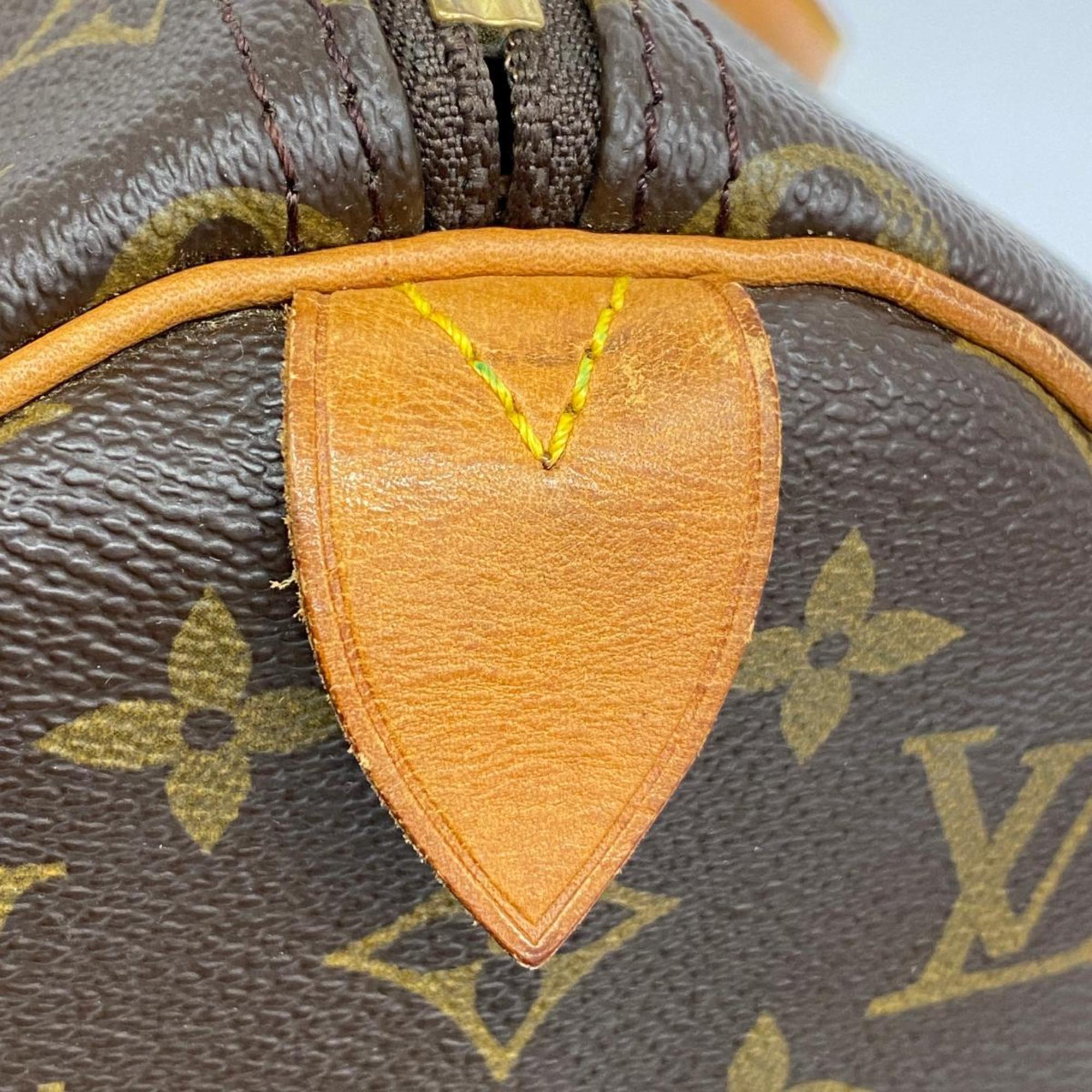 Louis Vuitton Boston Bag Monogram Keepall 45 M41428 Brown Men's Women's