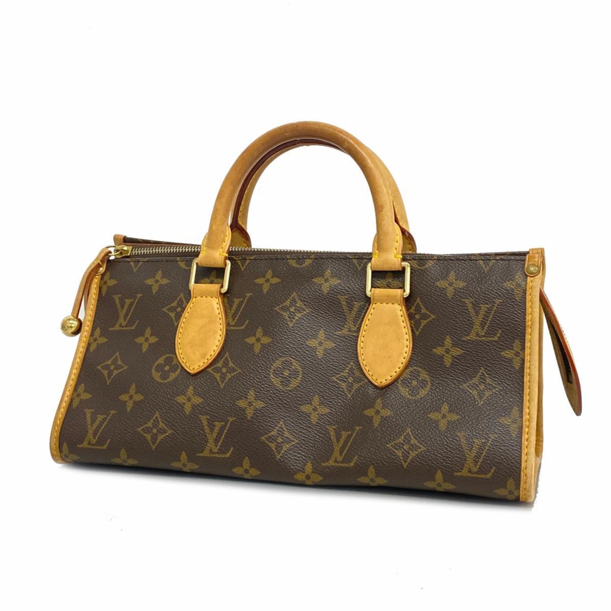 Louis Vuitton Handbag Monogram Popincourt M40009 Brown Ladies