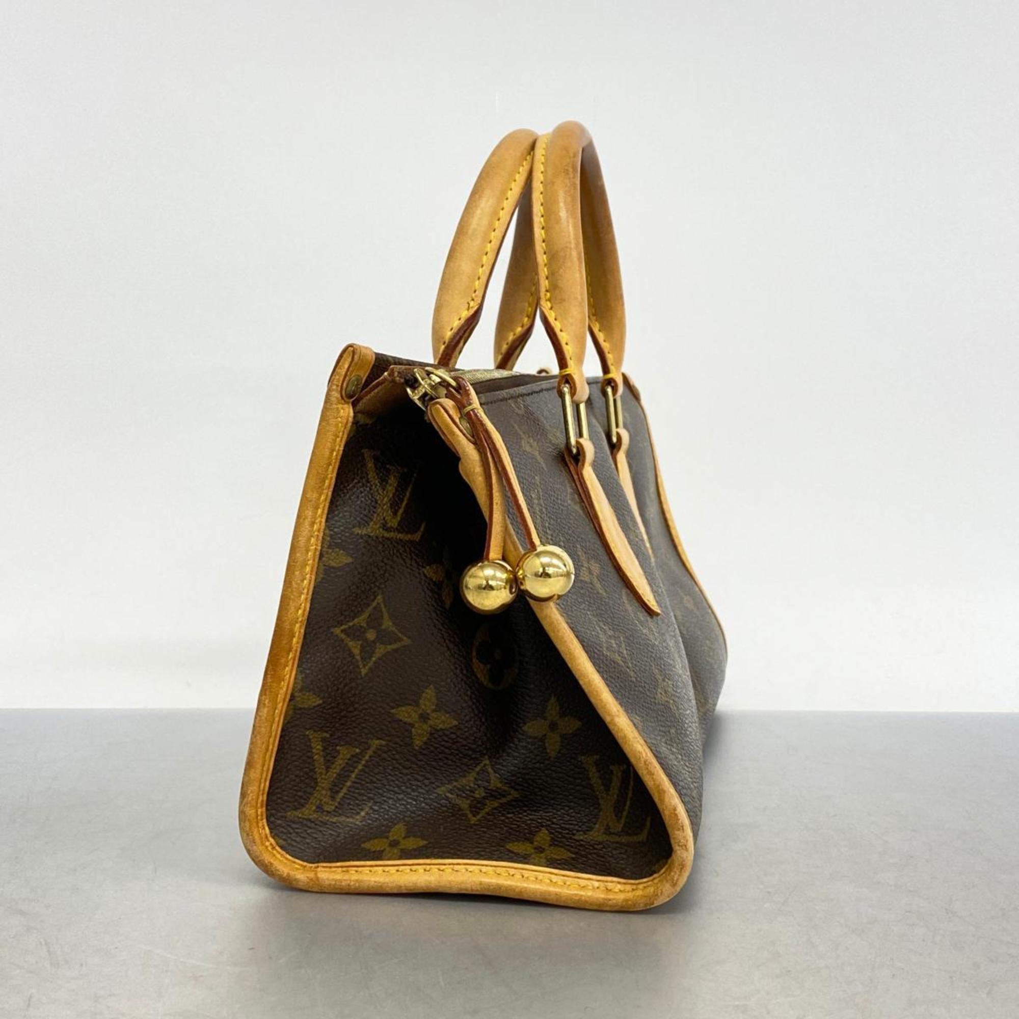 Louis Vuitton Handbag Monogram Popincourt M40009 Brown Ladies