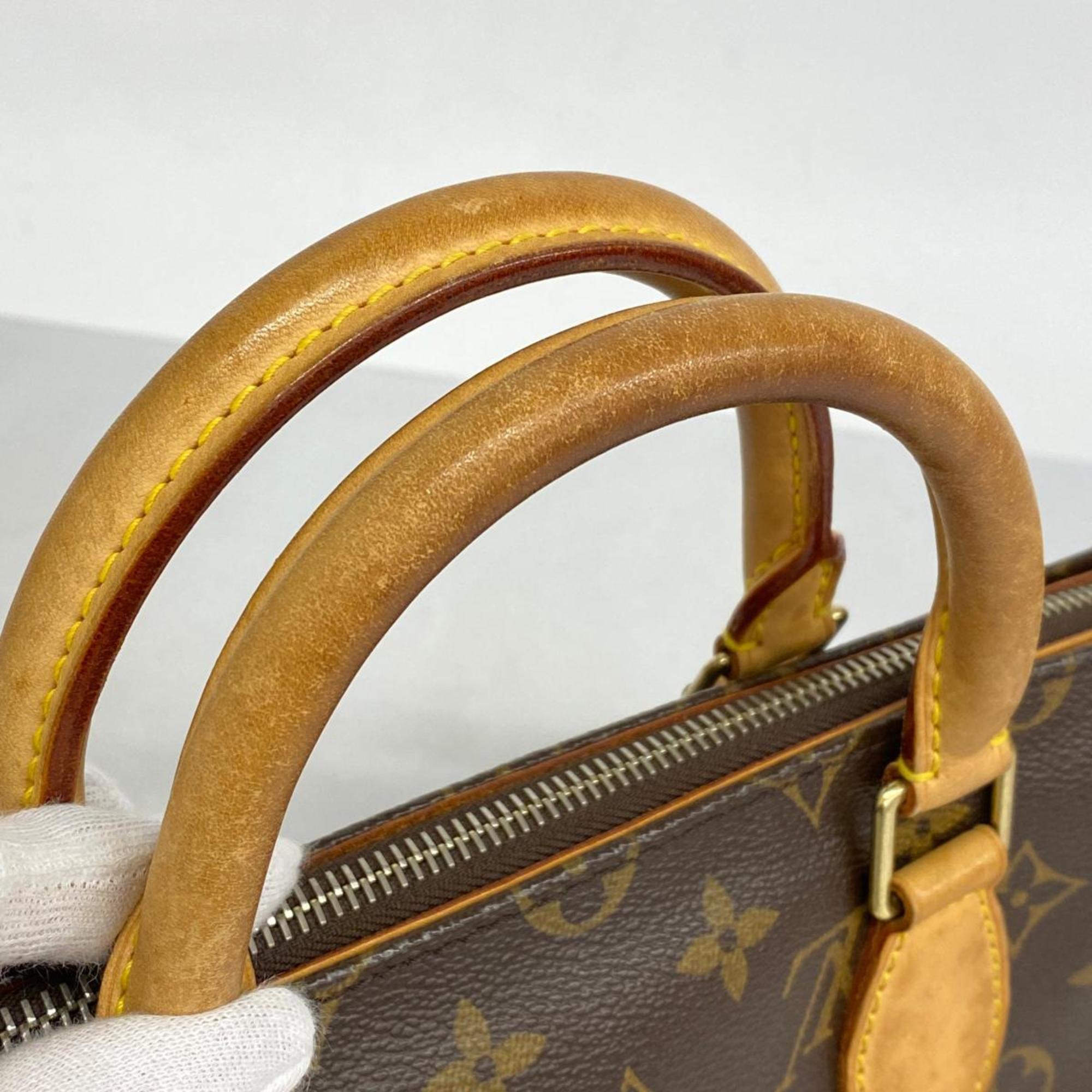 Louis Vuitton Handbag Monogram Popincourt M40009 Brown Ladies