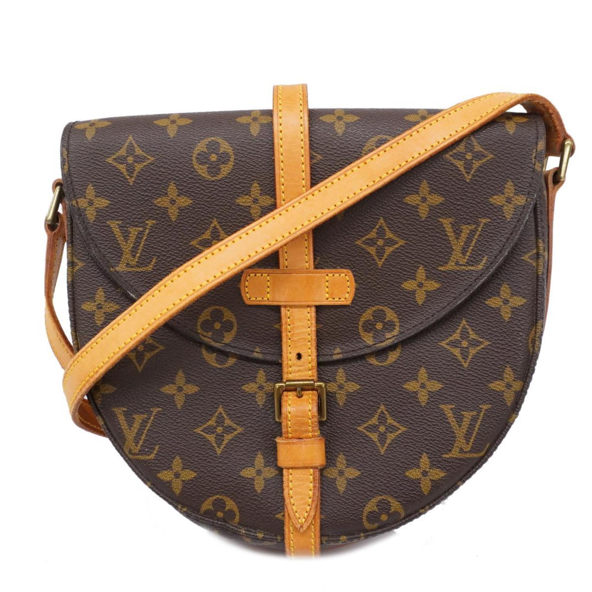 Louis Vuitton Shoulder Bag Monogram Shanti MM M51233 Brown Ladies