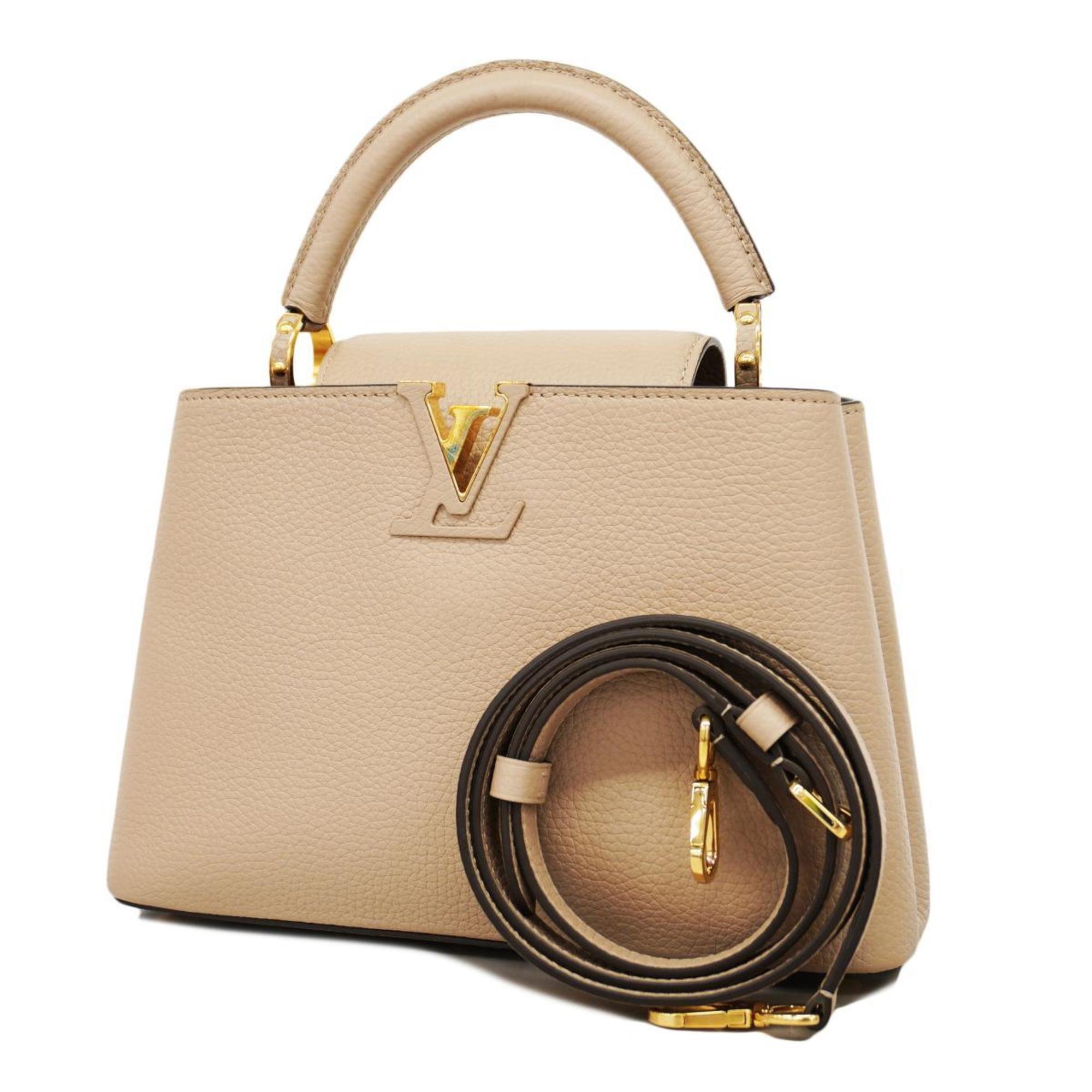 Louis Vuitton Handbag Taurillon Capucines BB M24736 Galle Ladies