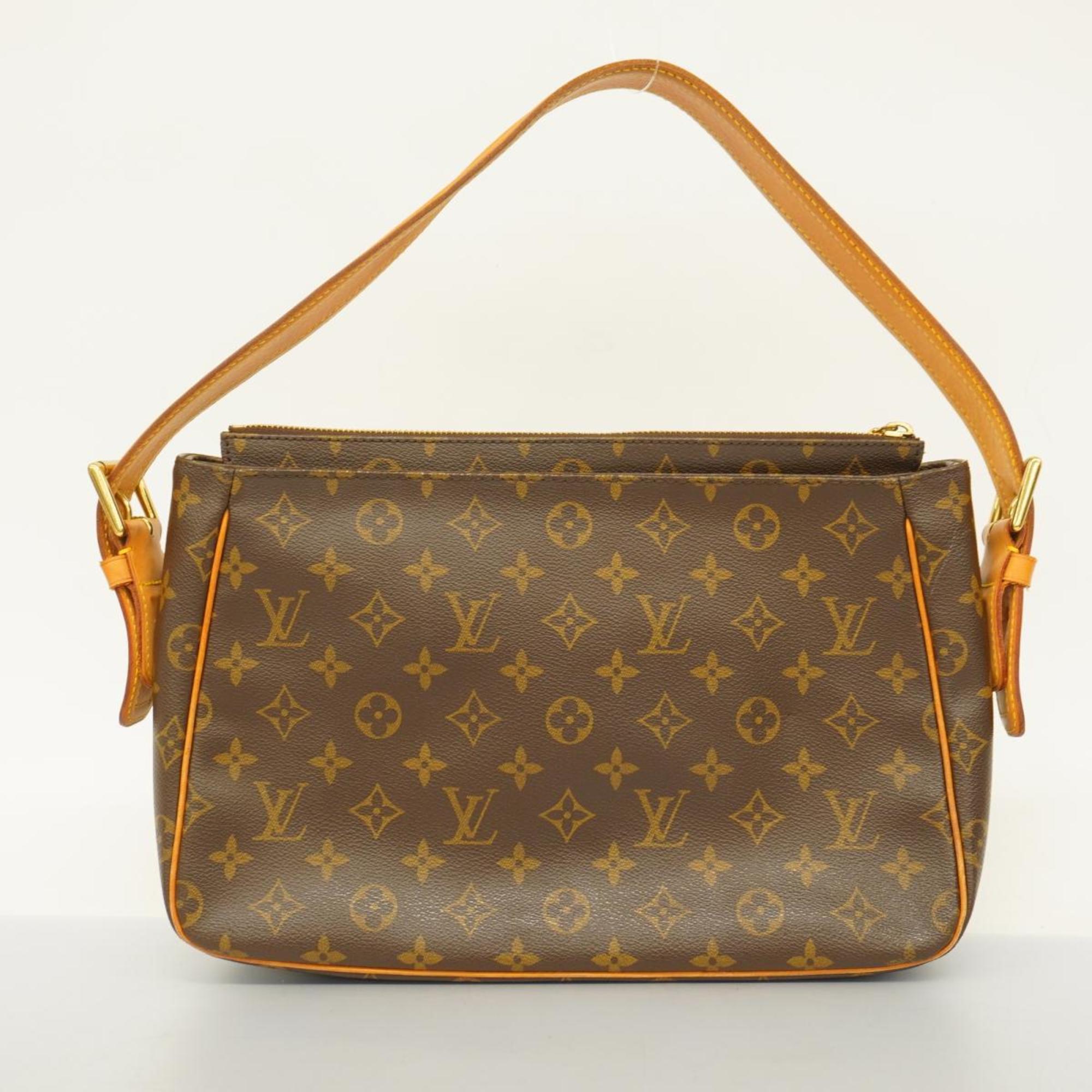 Louis Vuitton Shoulder Bag Monogram Vivacite GM M51163 Brown Ladies