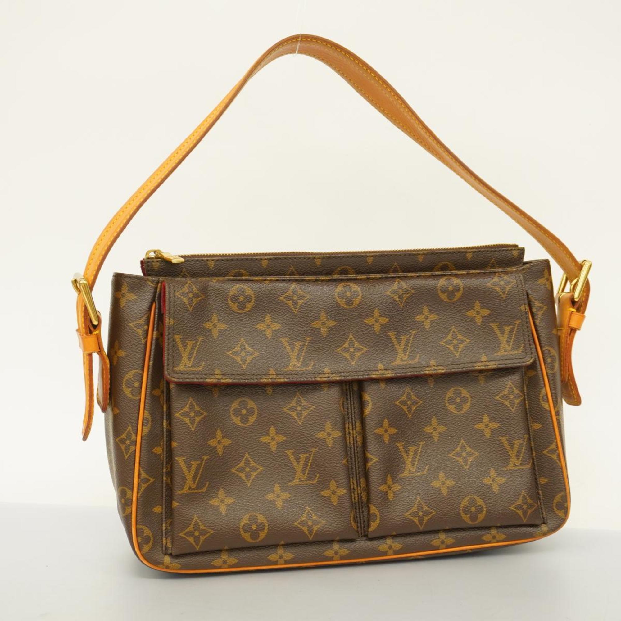 Louis Vuitton Shoulder Bag Monogram Vivacite GM M51163 Brown Ladies