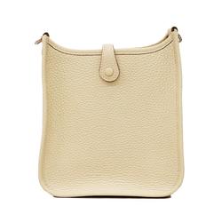 Hermes Shoulder Bag Evelyn TPM W Stamp Taurillon Clemence Cle Ladies