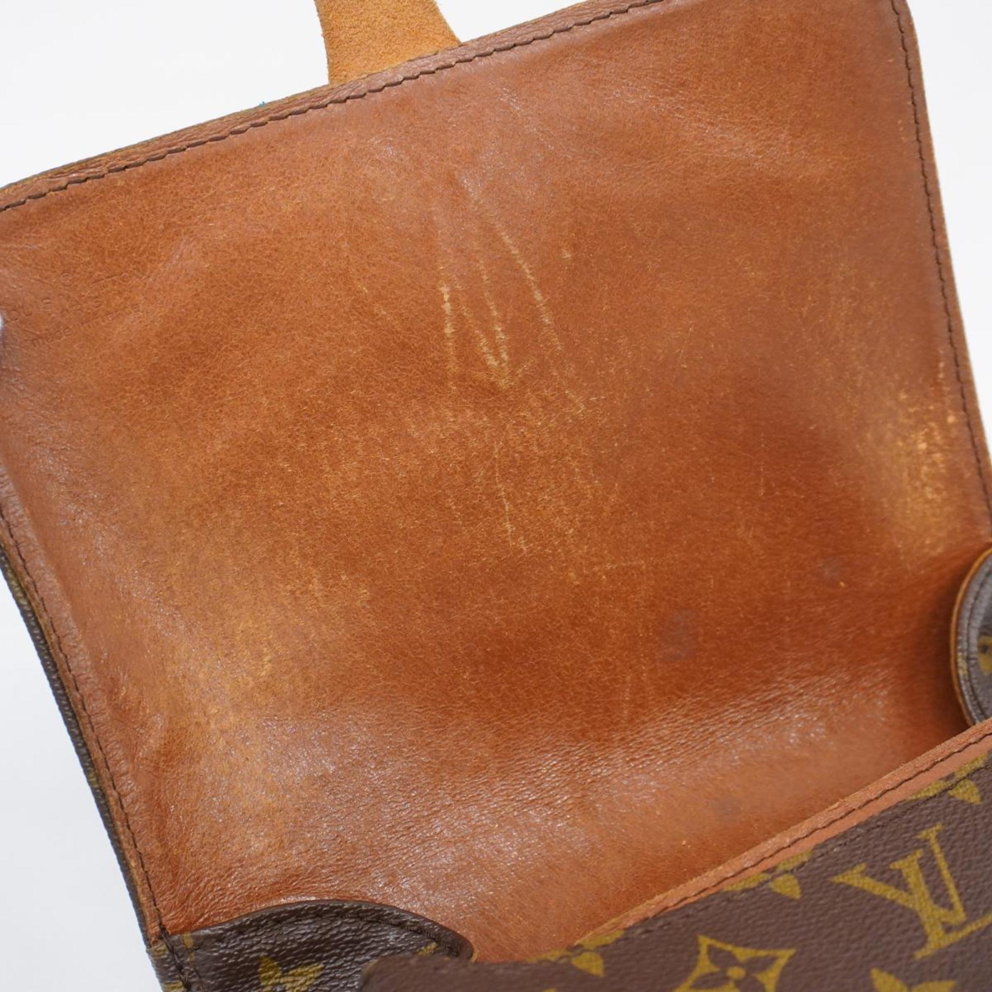 Louis Vuitton Shoulder Bag Monogram Cartesier MM M51253 Brown Women's