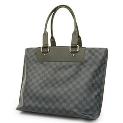 Louis Vuitton Tote Bag Damier Cobalt Cabas Voyage N41397 Black Men's