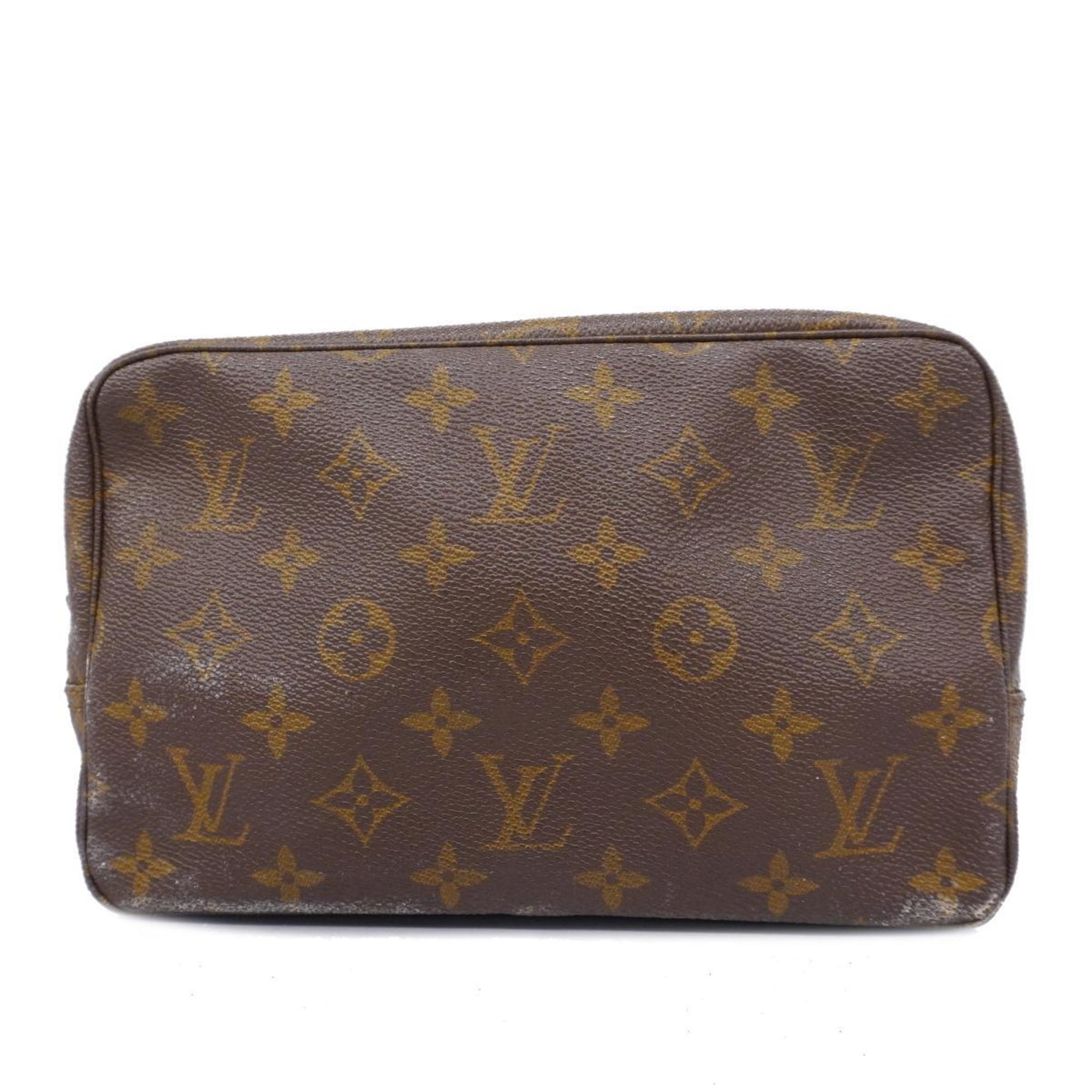 Louis Vuitton Pouch Monogram True Toilet 23 M47524 Brown Ladies