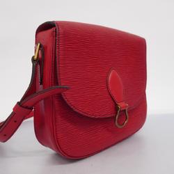 Louis Vuitton Shoulder Bag Epi Saint-Clair GM M52197 Castilian Red Women's