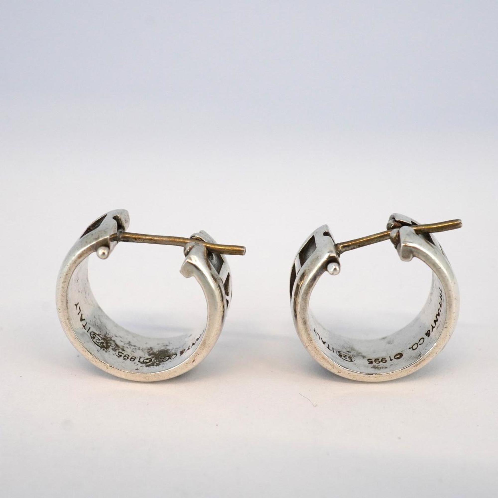 Tiffany Atlas Hoop Earrings 925 Silver for Women