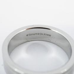 Tiffany Ring Double Milgrain Pt950 Platinum Men's