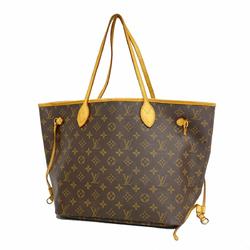 Louis Vuitton Tote Bag Monogram Neverfull MM M40156 Brown Women's