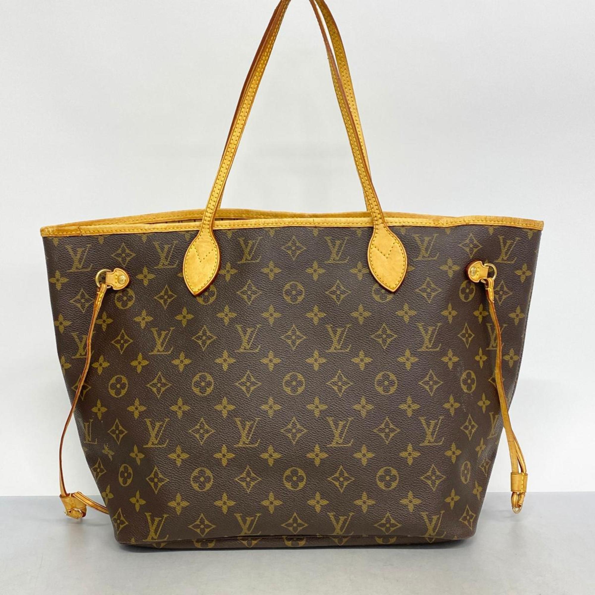 Louis Vuitton Tote Bag Monogram Neverfull MM M40156 Brown Women's