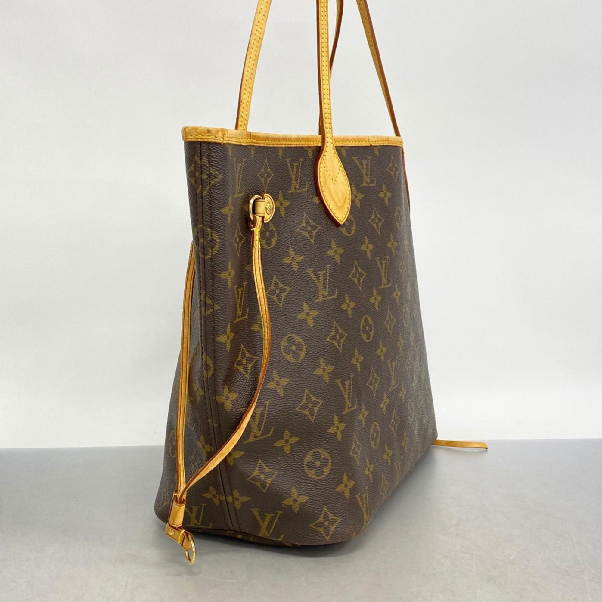 Louis Vuitton Tote Bag Monogram Neverfull MM M40156 Brown Women's