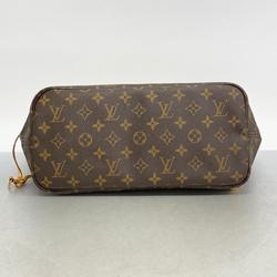 Louis Vuitton Tote Bag Monogram Neverfull MM M40156 Brown Women's