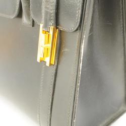 Hermes handbag Drag 27 〇V stamp box calf black ladies