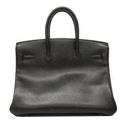 Hermes handbag Birkin 35 □A stamp Ardennes Black Ladies