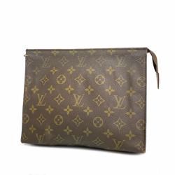 Louis Vuitton Pouch Monogram Pochette Toilette 26 M47542 Brown Ladies