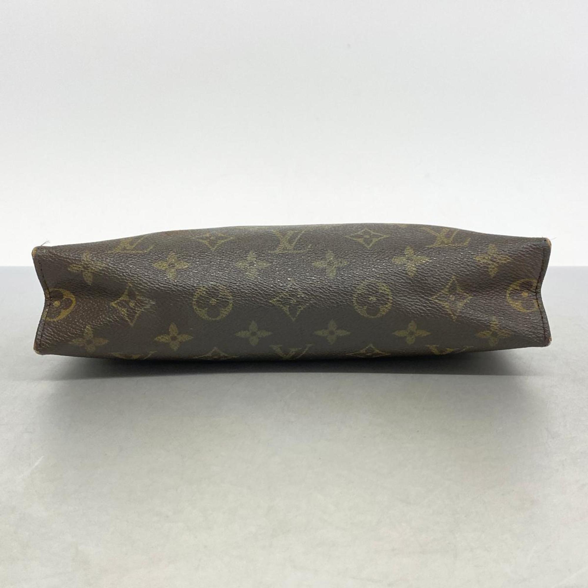 Louis Vuitton Pouch Monogram Pochette Toilette 26 M47542 Brown Ladies