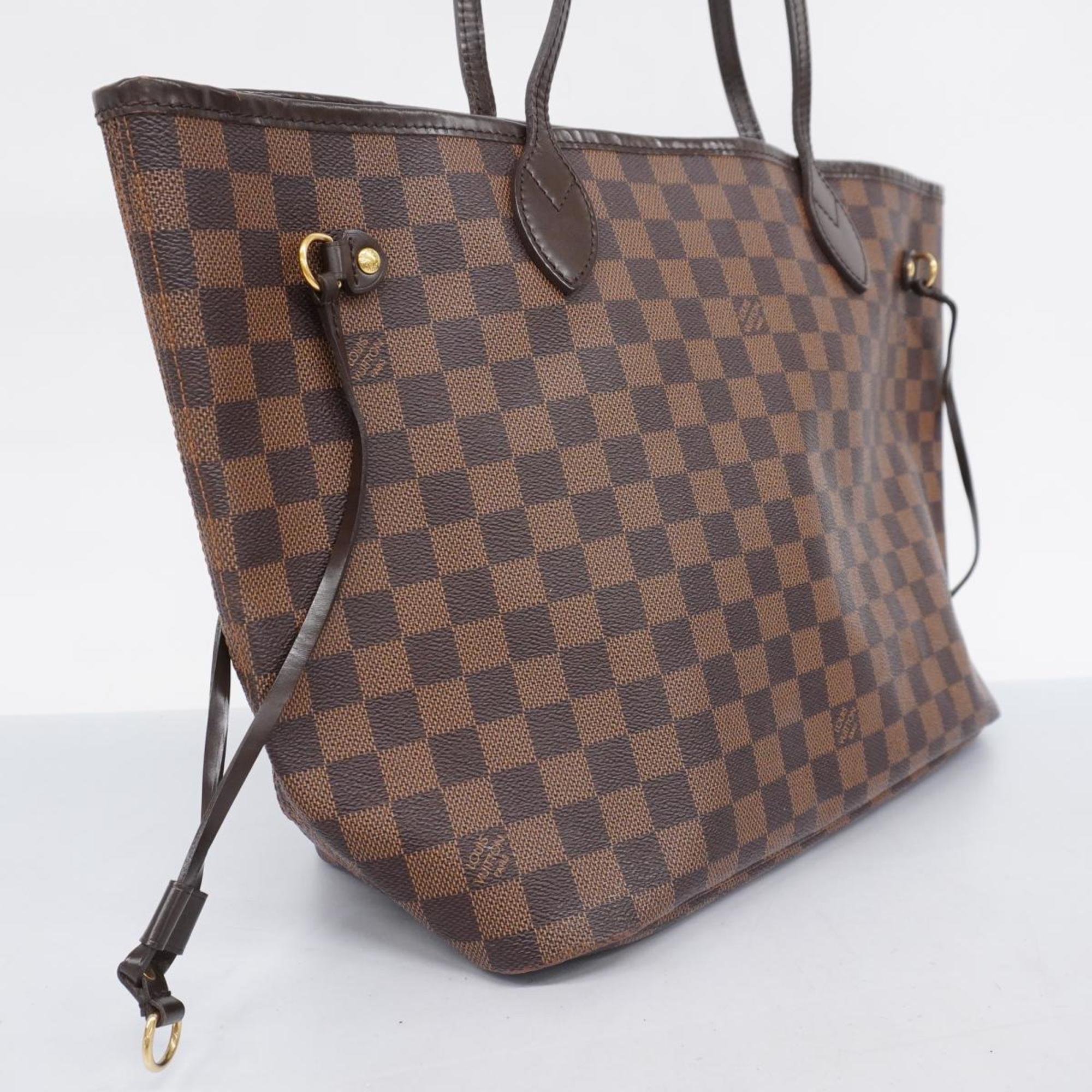 Louis Vuitton Tote Bag Damier Neverfull MM N51105 Ebene Women's