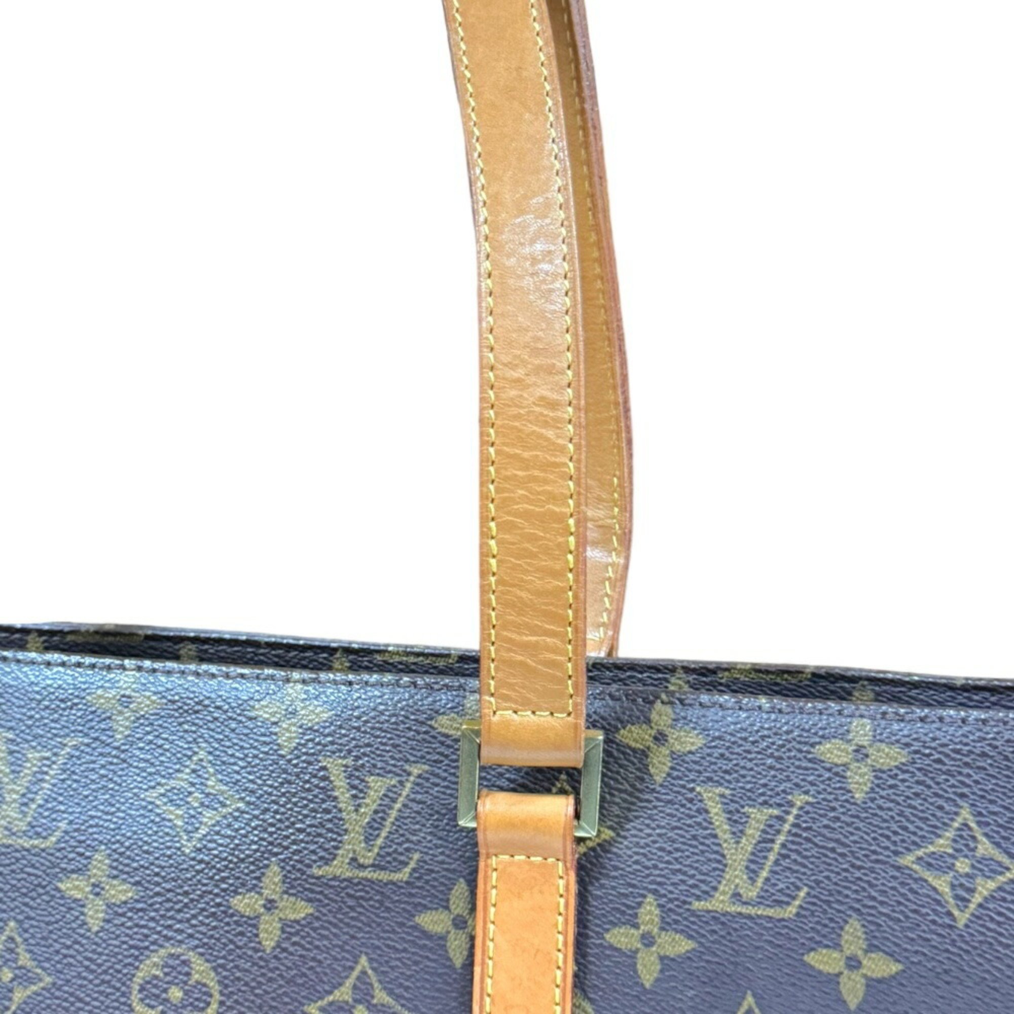 Louis Vuitton Leco Monogram Tote Bag Canvas M51155 Brown Women's LOUIS VUITTON