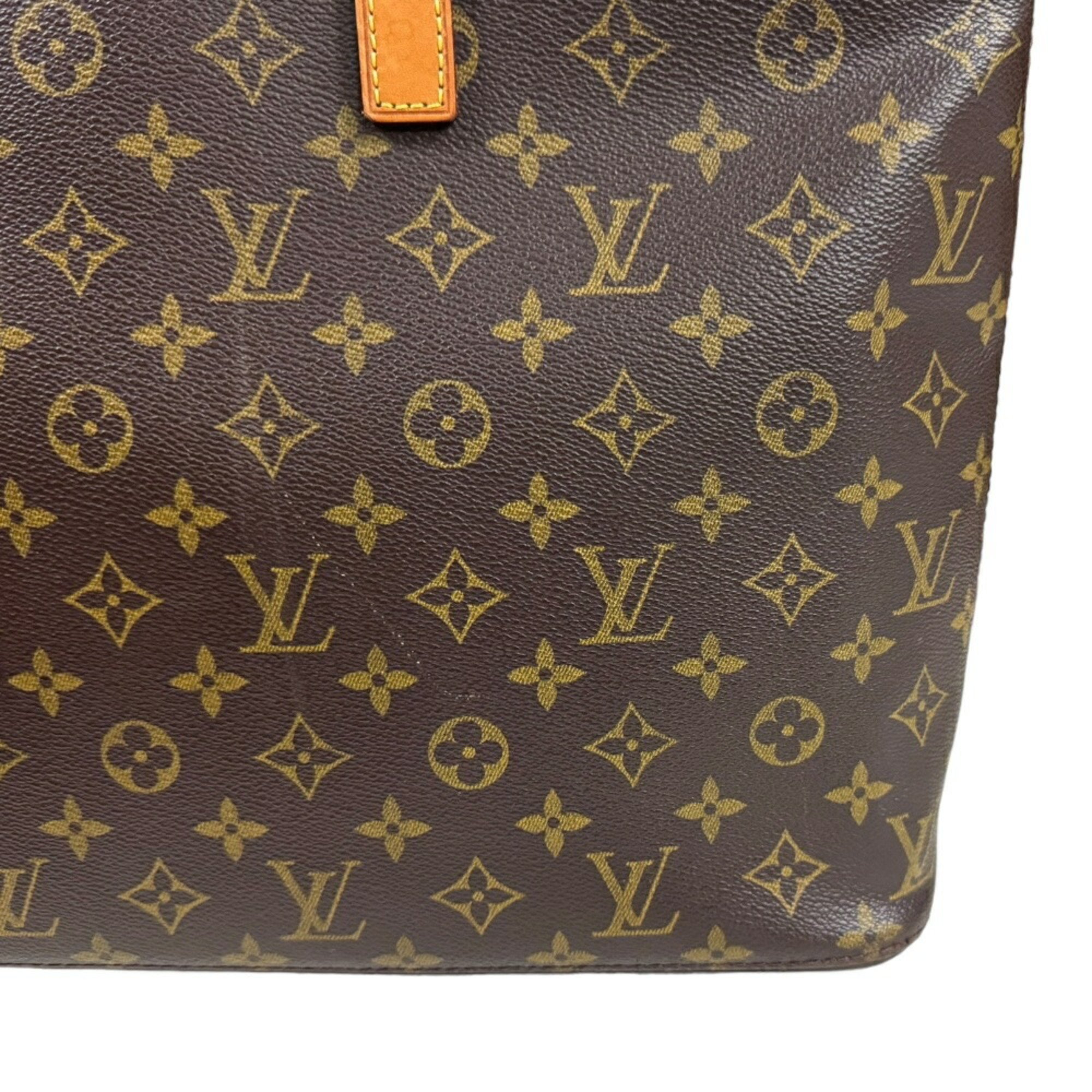 Louis Vuitton Leco Monogram Tote Bag Canvas M51155 Brown Women's LOUIS VUITTON