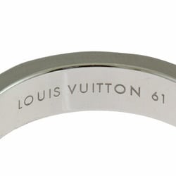 Louis Vuitton Petite Bourg Empreinte Ring, size 21, 18k gold, men's, LOUIS VUITTON