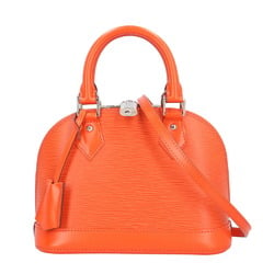 Louis Vuitton Alma BB Epi Shoulder Bag Leather M40854 Orange Women's LOUIS VUITTON