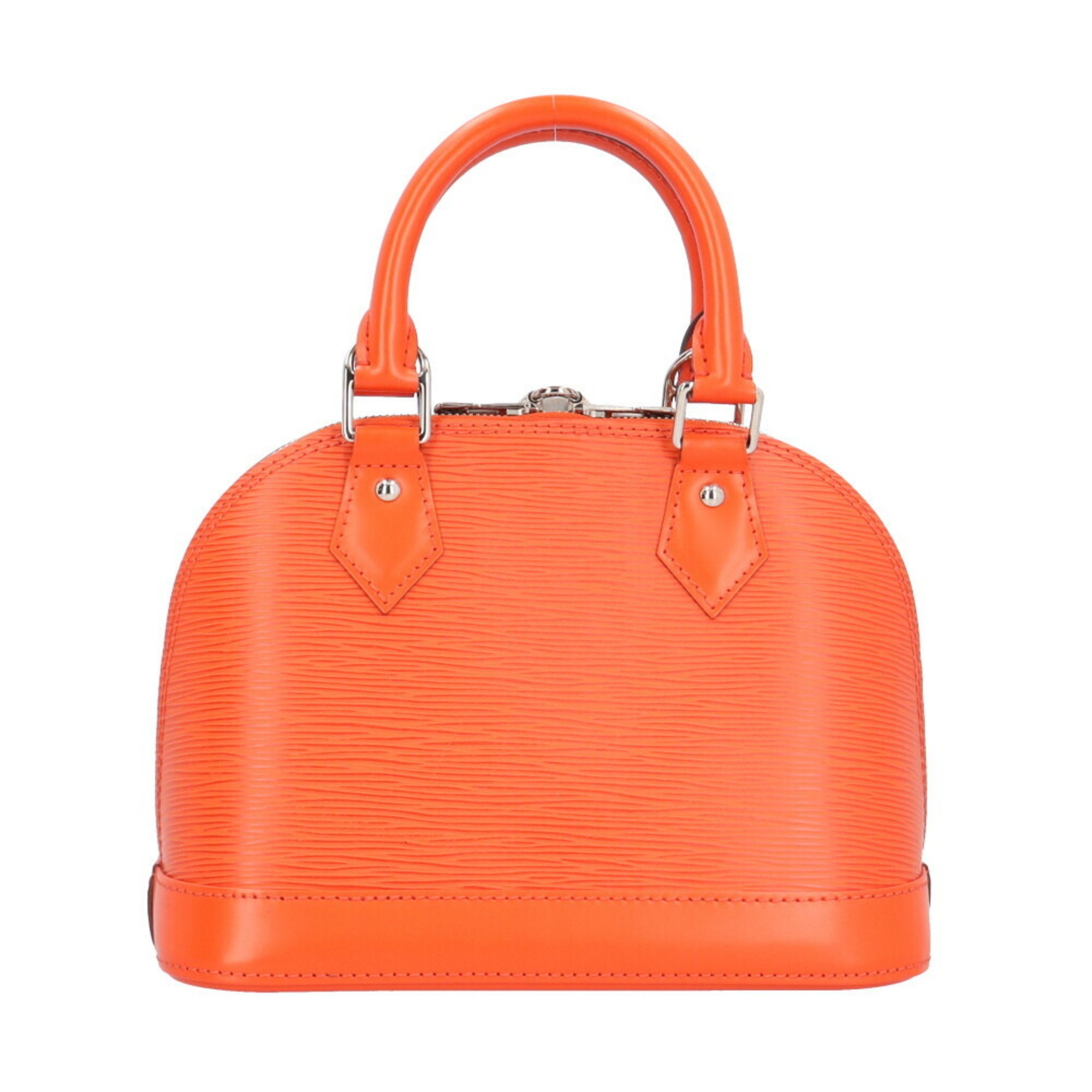 Louis Vuitton Alma BB Epi Shoulder Bag Leather M40854 Orange Women's LOUIS VUITTON