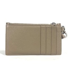 BALENCIAGA 594548 Coin Purse Wallet Fragment Case with Strap Wallet/Coin Leather Men's Women's Beige