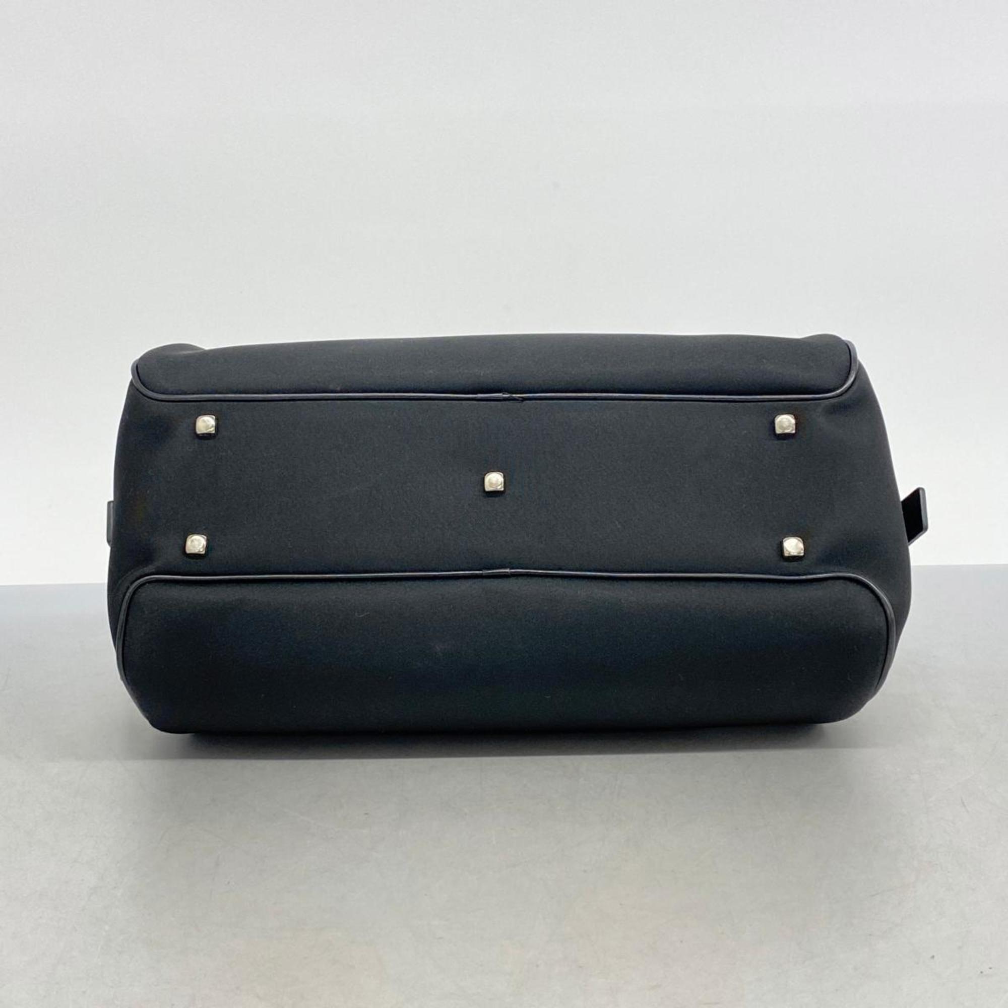 Salvatore Ferragamo Shoulder Bag Vara Nylon Black Women's