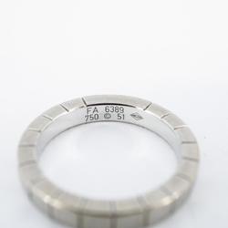 Cartier Ring Lanier K18WG White Gold Ladies