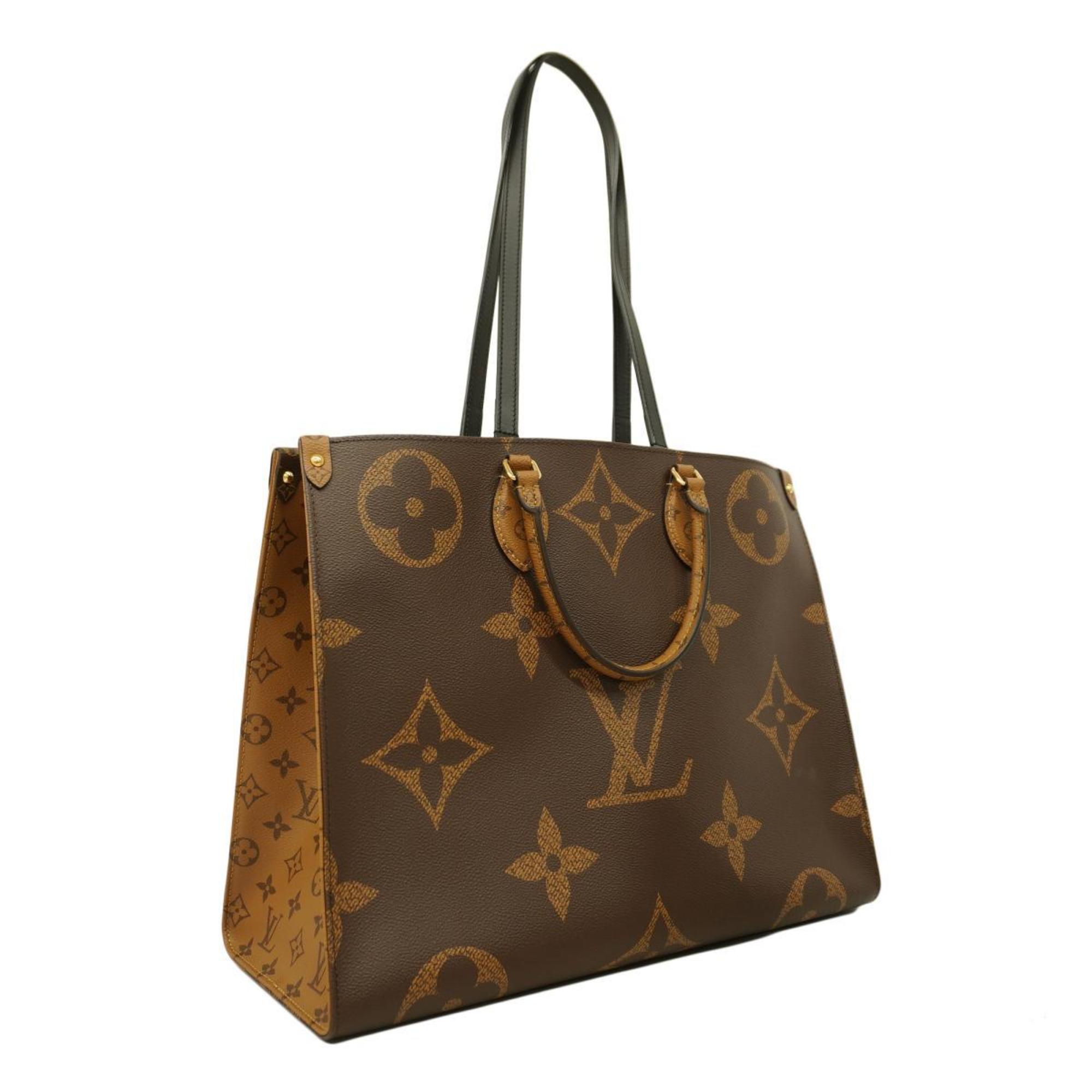 Louis Vuitton Tote Bag Monogram Giant On The Go GM M45320 Brown Women's