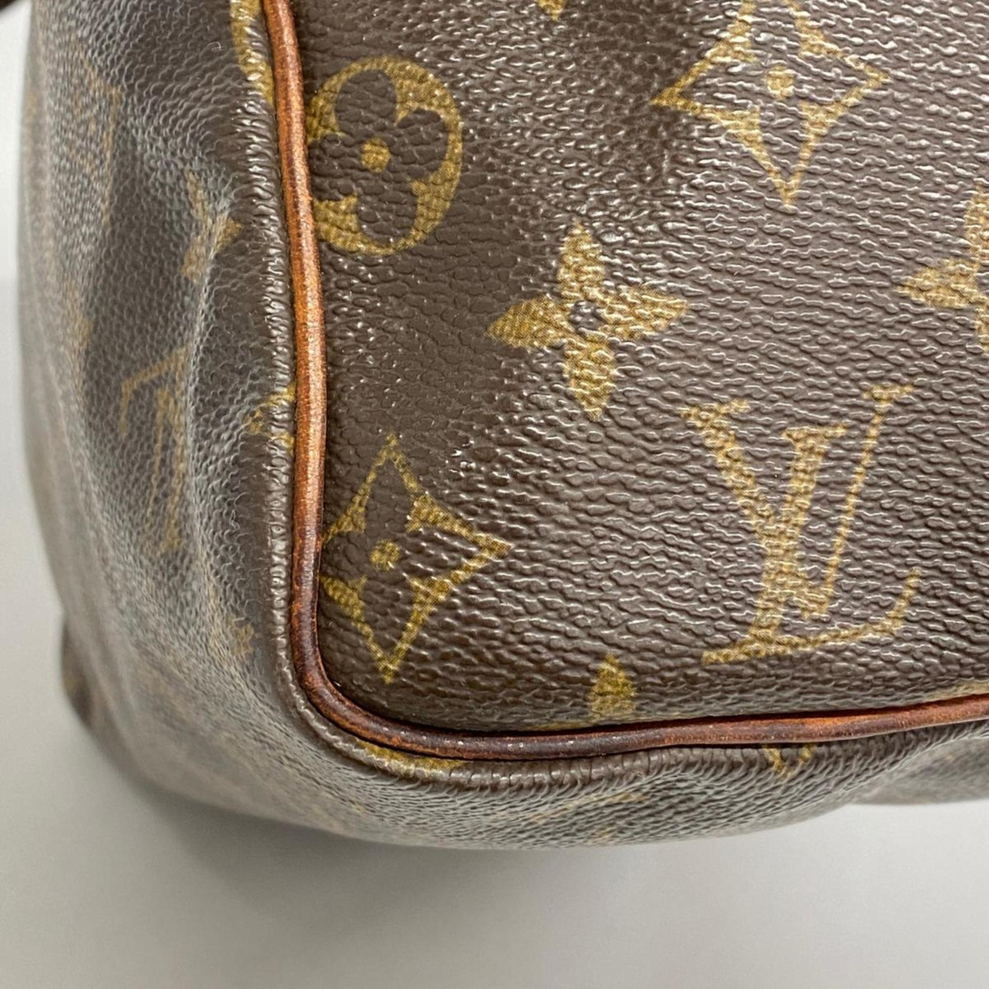 Louis Vuitton Handbag Monogram Speedy 30 M41108 Brown Ladies