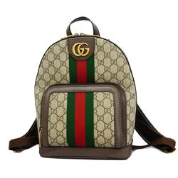 Gucci Backpack Ophidia 547965 Brown Women's