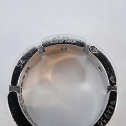 Cartier Ring, Maillon Panthere, Diamond, K18WG, White Gold, Men's, Women's