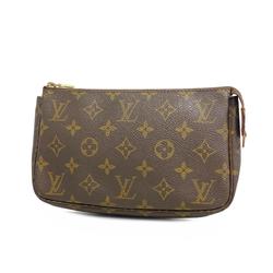 Louis Vuitton Pouch Monogram Pochette Accessoires M51980 Brown Women's