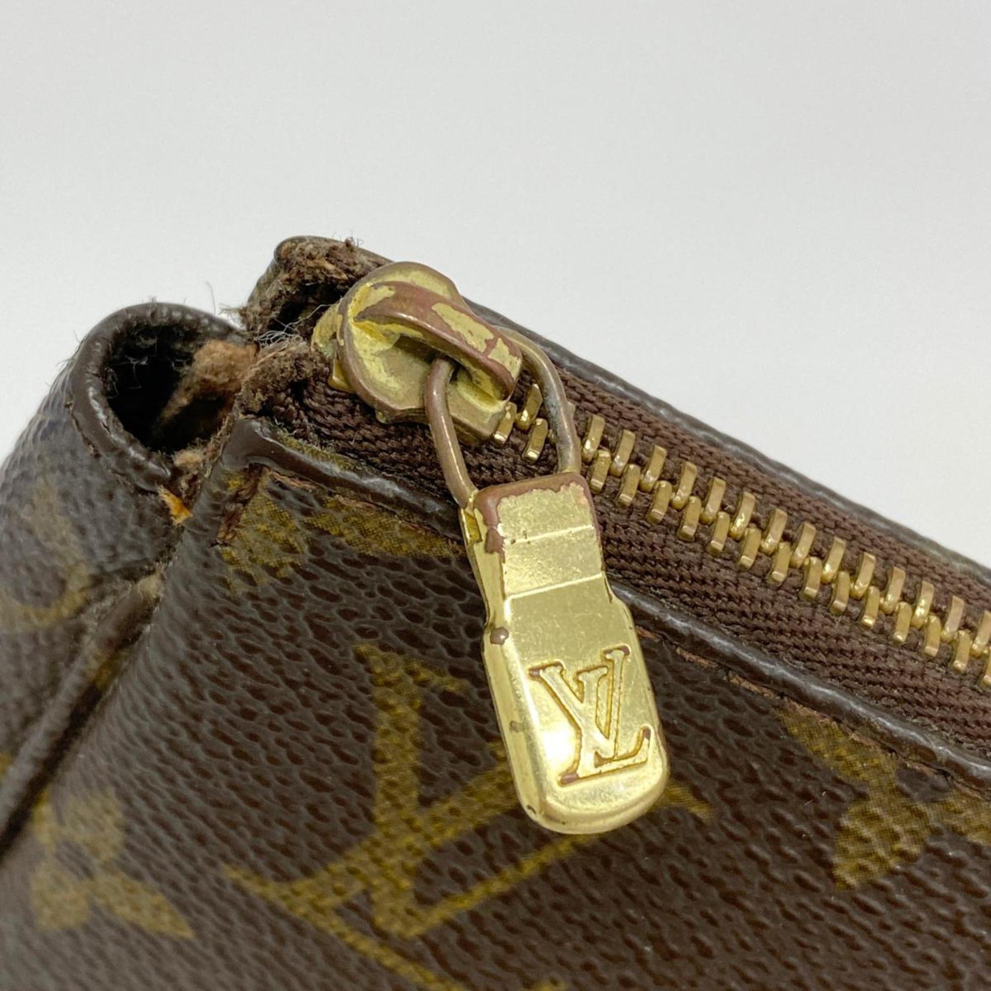 Louis Vuitton Pouch Monogram Pochette Accessoires M51980 Brown Women's