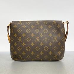 Louis Vuitton Shoulder Bag Monogram Musette Tango Short Strap M51257 Brown Women's