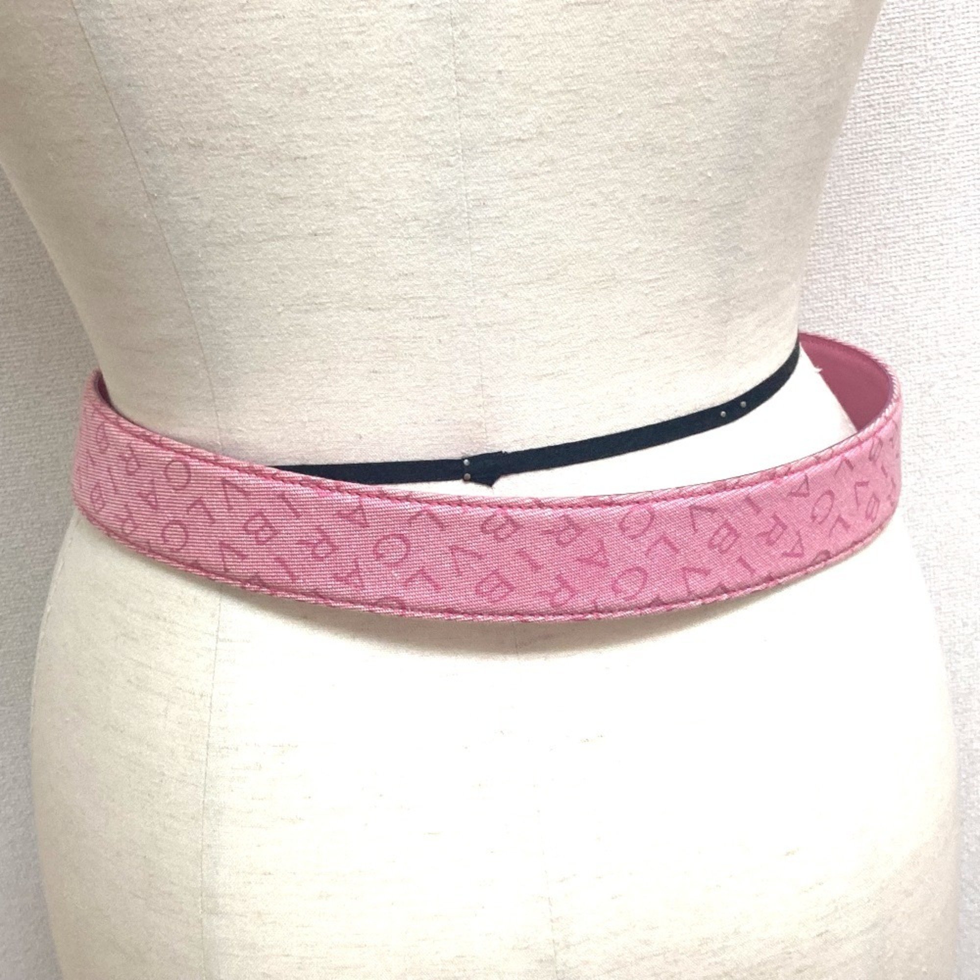 BVLGARI Bvlgari Mania Belt Canvas Women's Pink