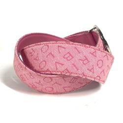 BVLGARI Bvlgari Mania Belt Canvas Women's Pink