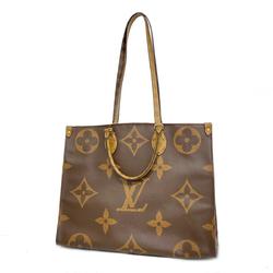 Louis Vuitton Tote Bag Monogram Giant On The Go GM M44576 Brown Women's