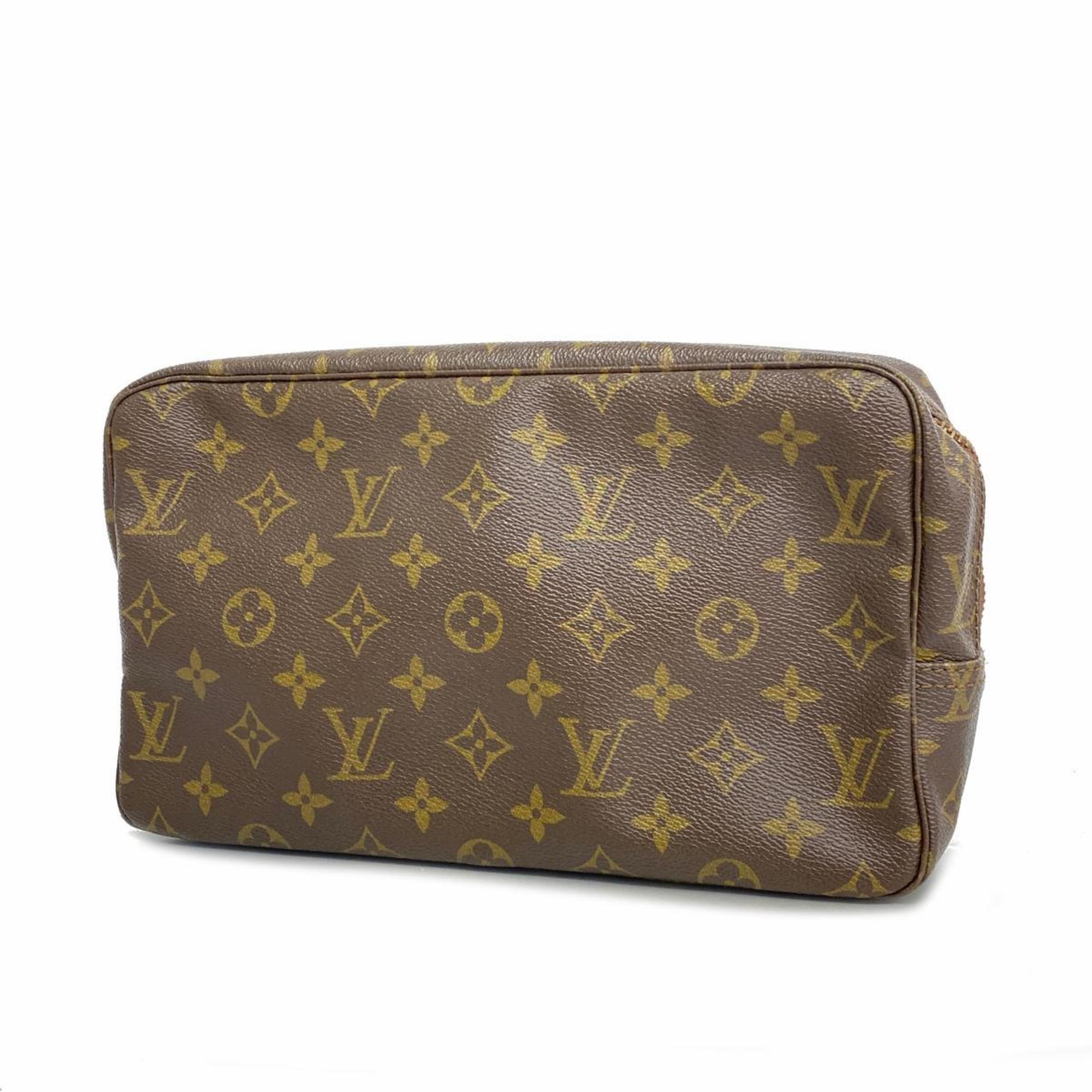 Louis Vuitton Pouch Monogram True Toilet 28 M47522 Brown Ladies