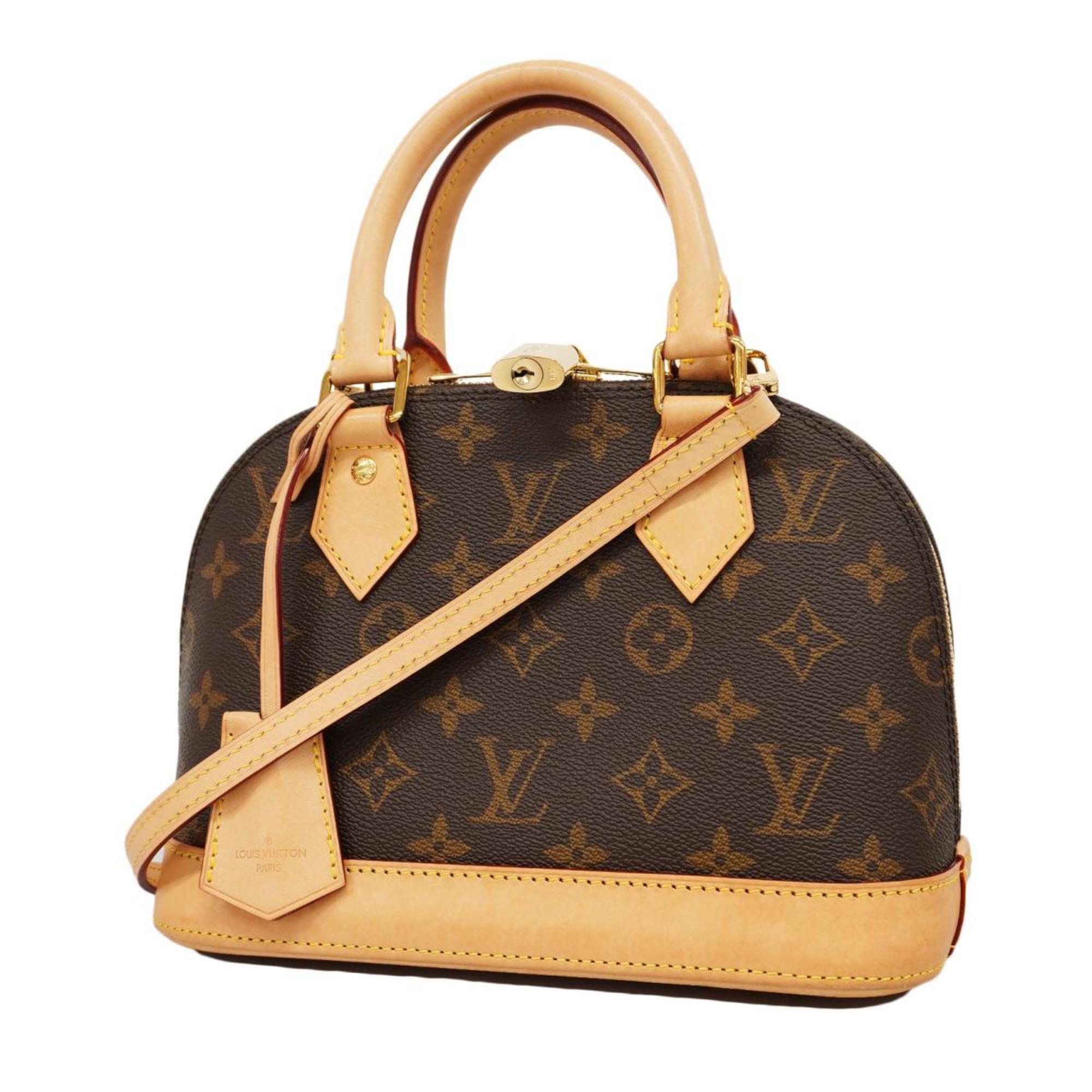 Louis Vuitton Handbag Monogram M53152 Alma BB Brown Ladies