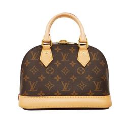 Louis Vuitton Handbag Monogram M53152 Alma BB Brown Ladies